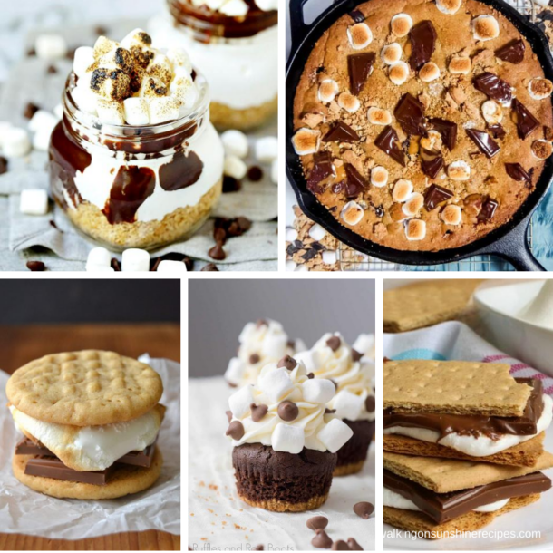Summer S'mores Recipes - Walking On Sunshine Recipes