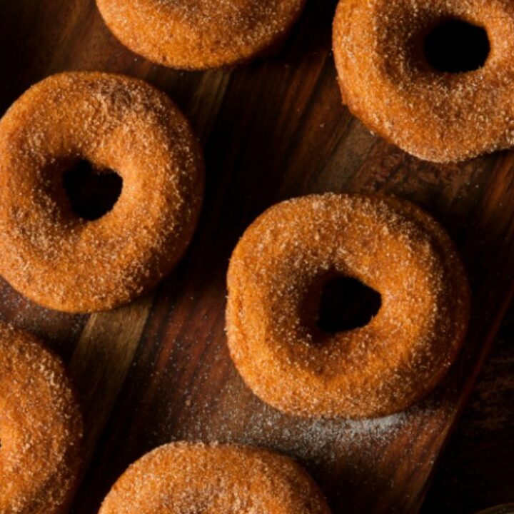 Pumpkin Spice Cake Mix Donuts Walking On Sunshine Recipes