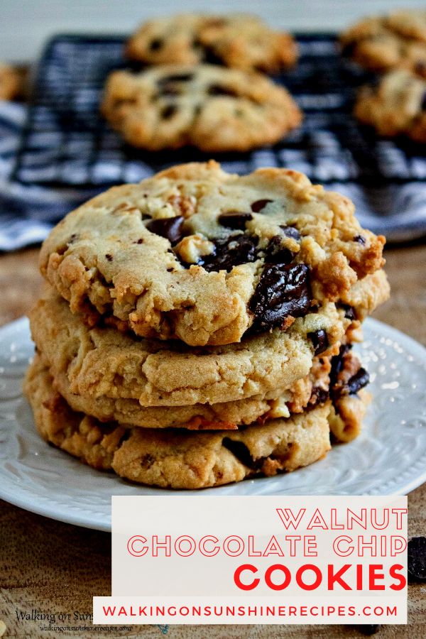 Chocolate Chunk Cookies with Walnuts