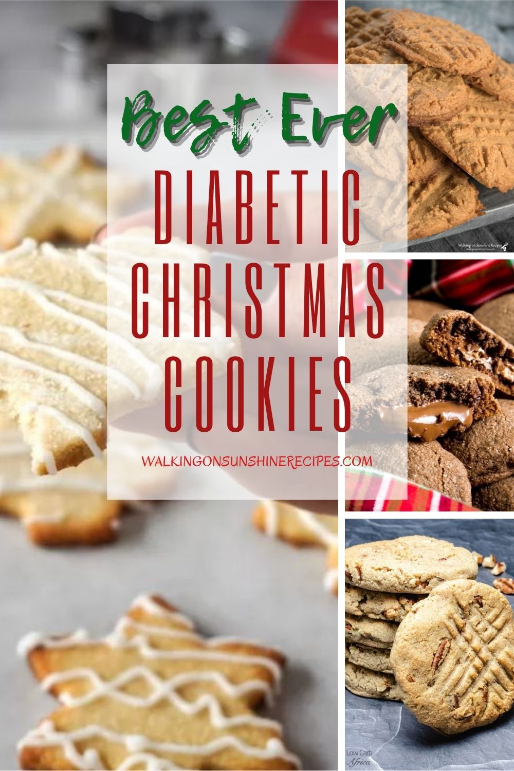 Diabetic Christmas Cookies - Walking On Sunshine Recipes