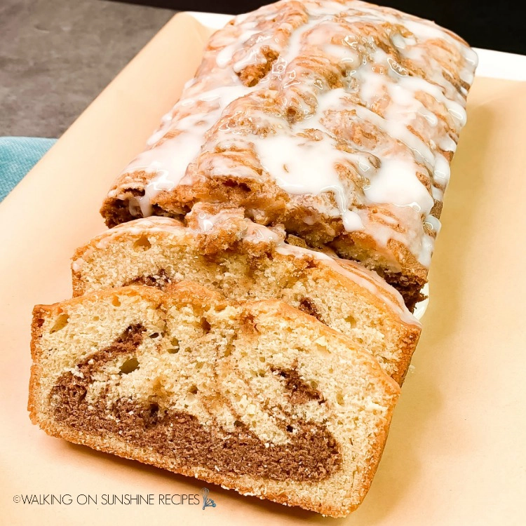 Easy Cinnamon Roll Bread with Icing from WOS