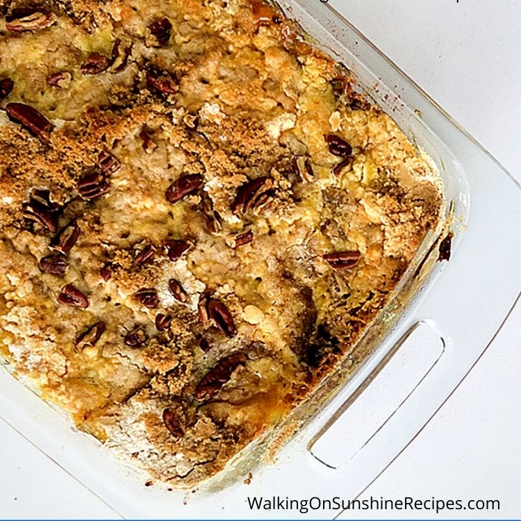 Apple Dump Cake Easy And Delicious Walking On Sunshine Recipes