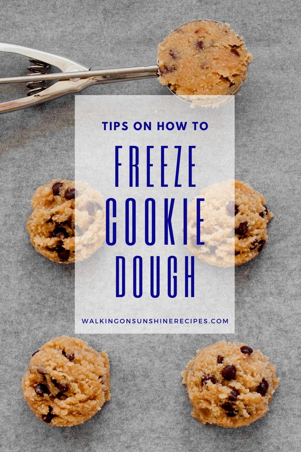 Tips for Freezing Cookie Dough