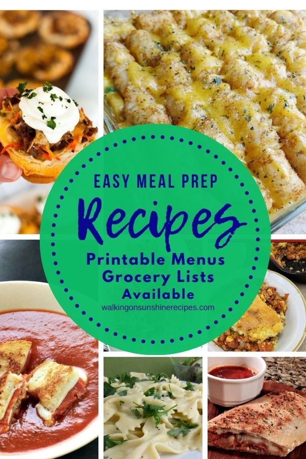 7 easy meal prep recipes