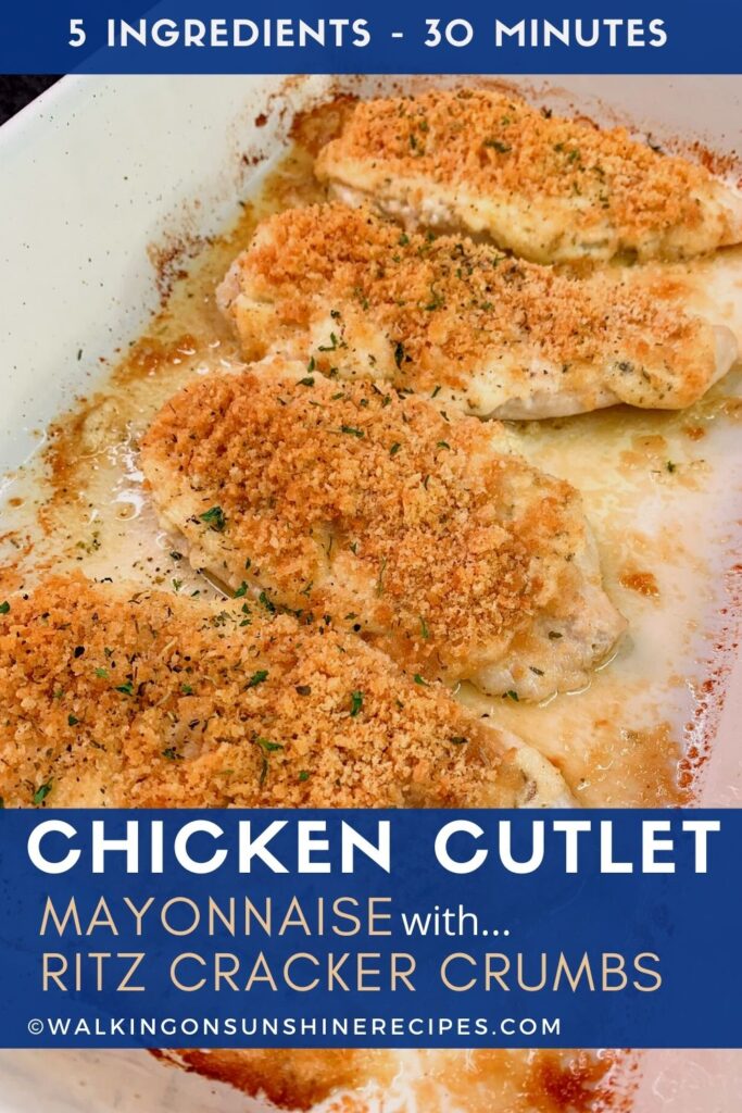 easy family friendly chicken cutlet recipe