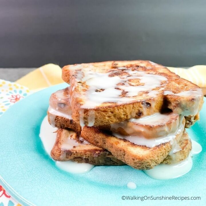 Cinnamon Roll French Toast