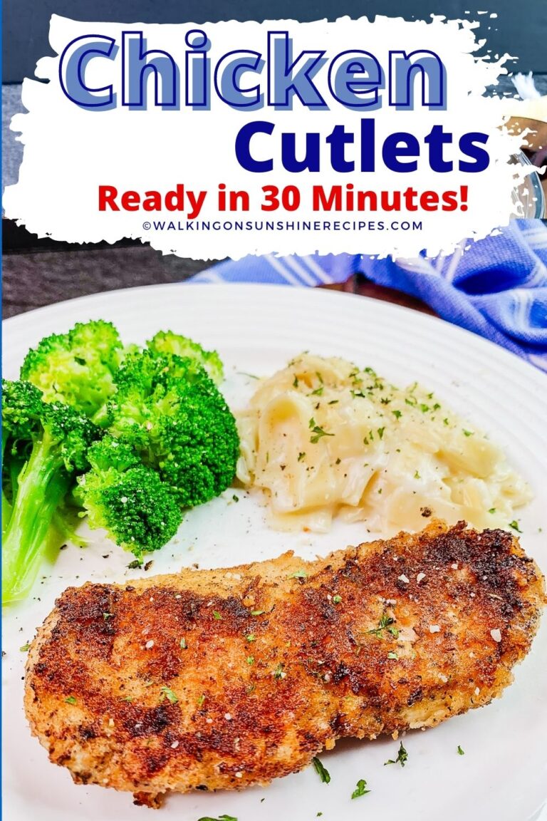 Chicken Cutlets in Cast Iron Skillet Recipe Walking on Sunshine