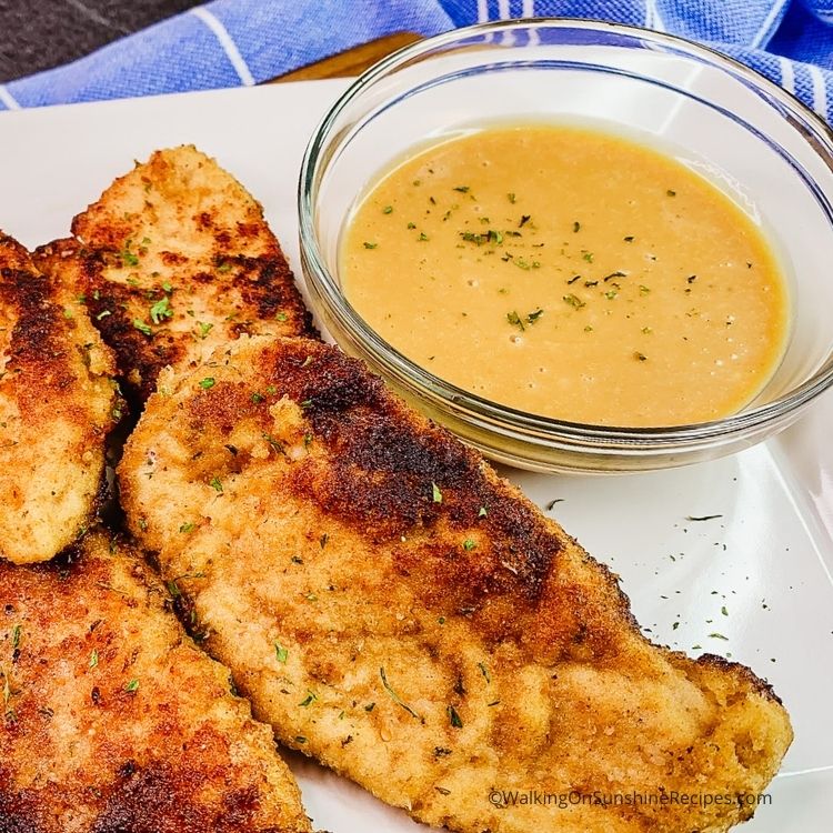 Dipping Sauce for Chicken Cutlets.