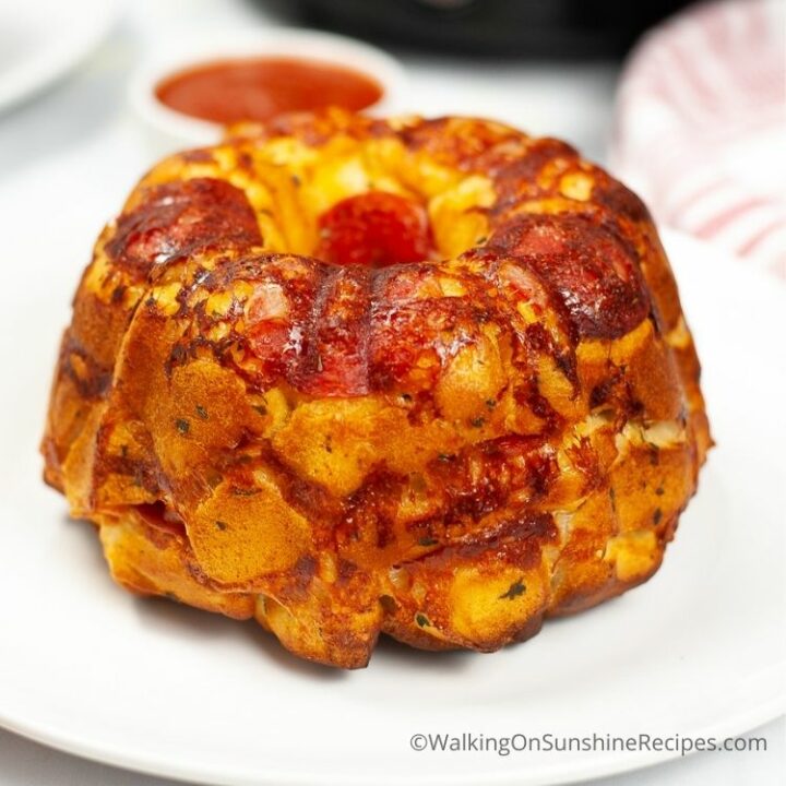 Air Fryer Pizza Monkey Bread Recipe