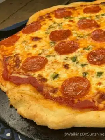 Beer Dough Pizza Crust