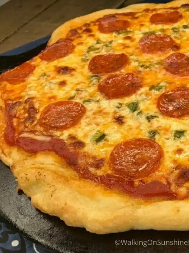 Homemade Beer Dough Pizza Crust
