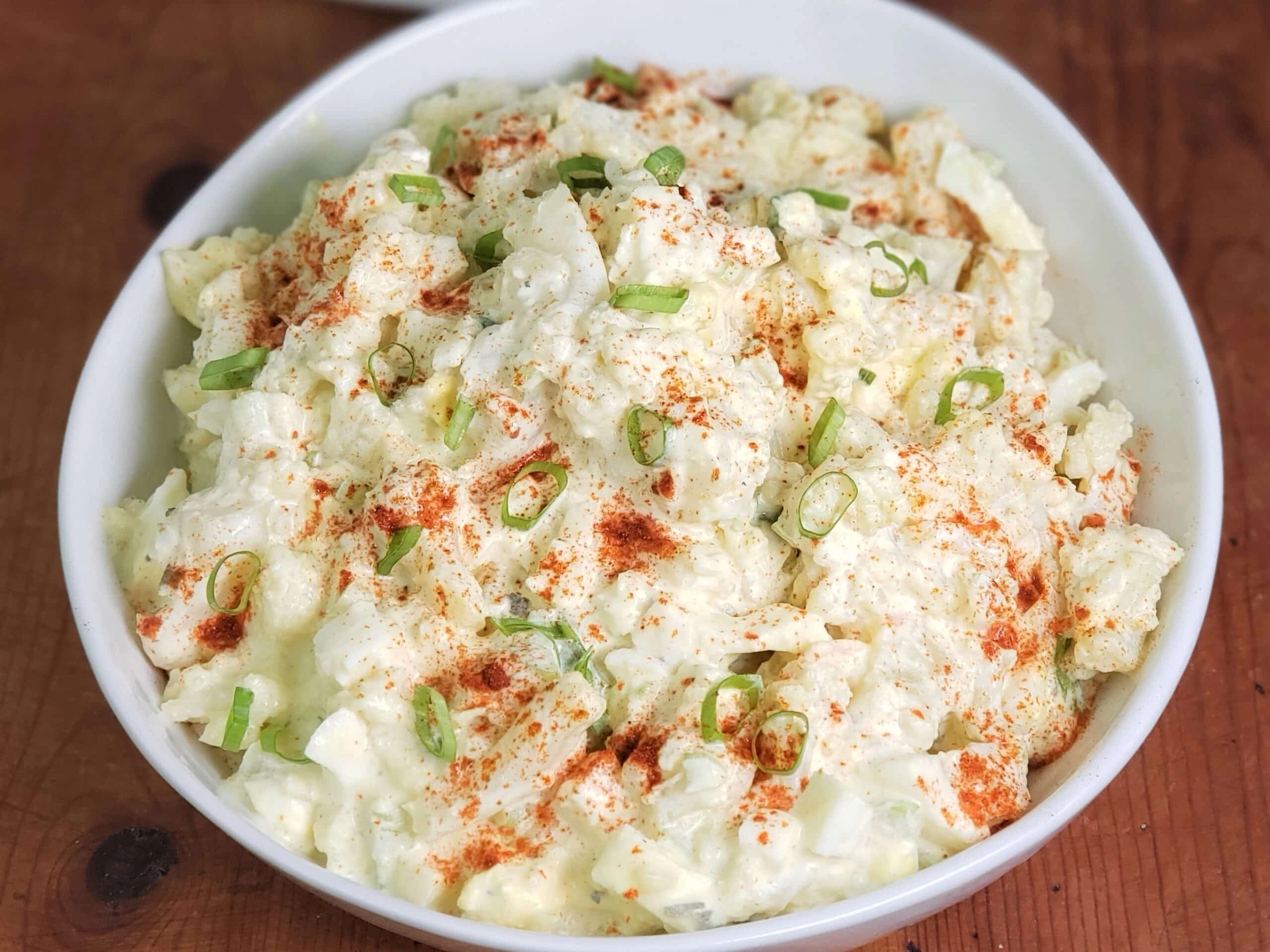 cauliflower mock potato salad