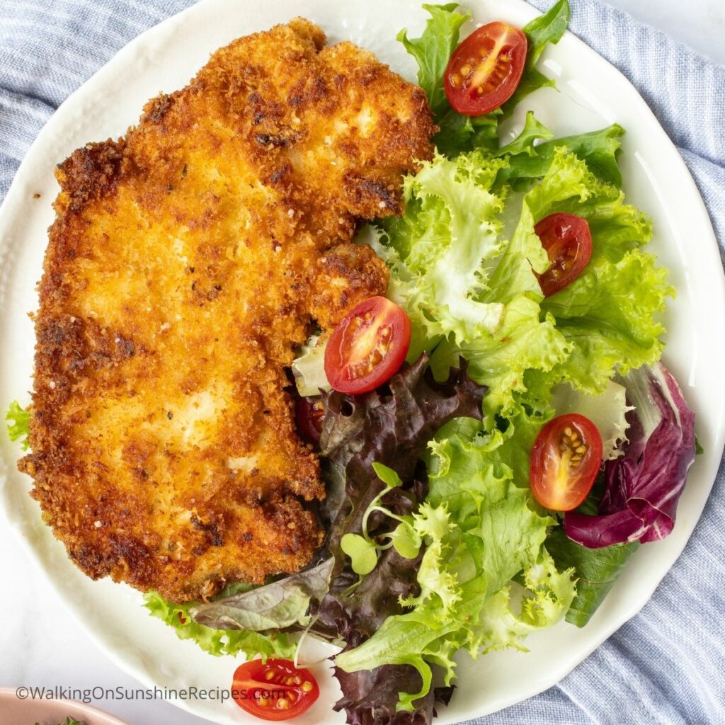 Italian Fried Chicken Cutlets Walking On Sunshine Recipes