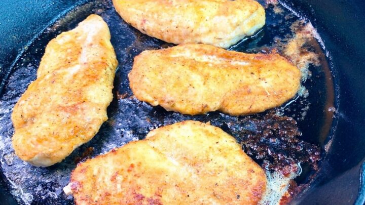 Pan Seared Chicken Cutlets