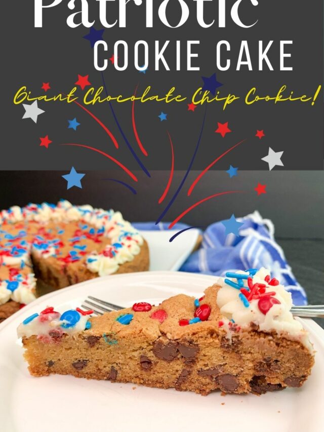 4th of July Cookie Cake