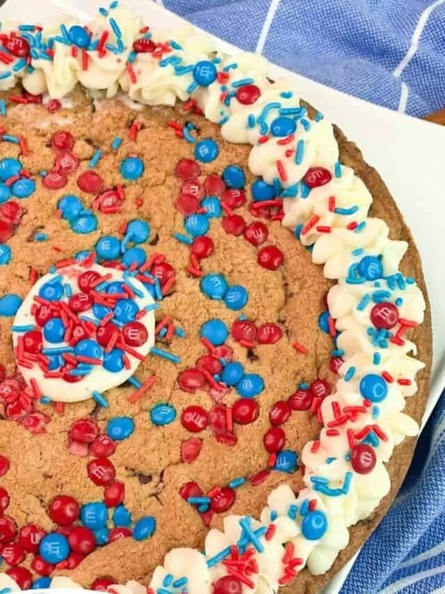 4th of July Cookie Cake