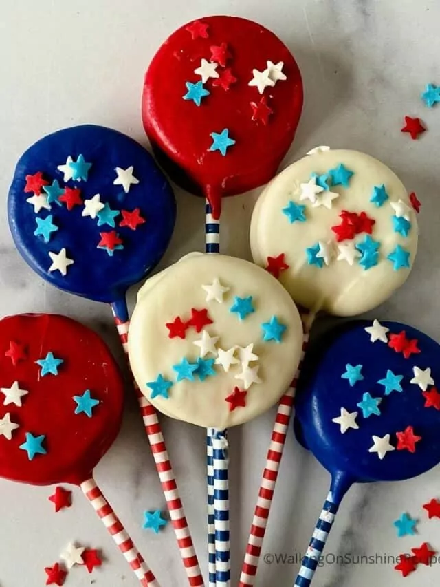 Oreo Cookie Patriotic Treats