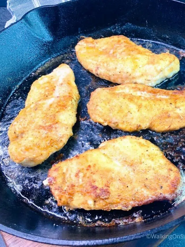 Pan Seared Chicken Cutlets Story