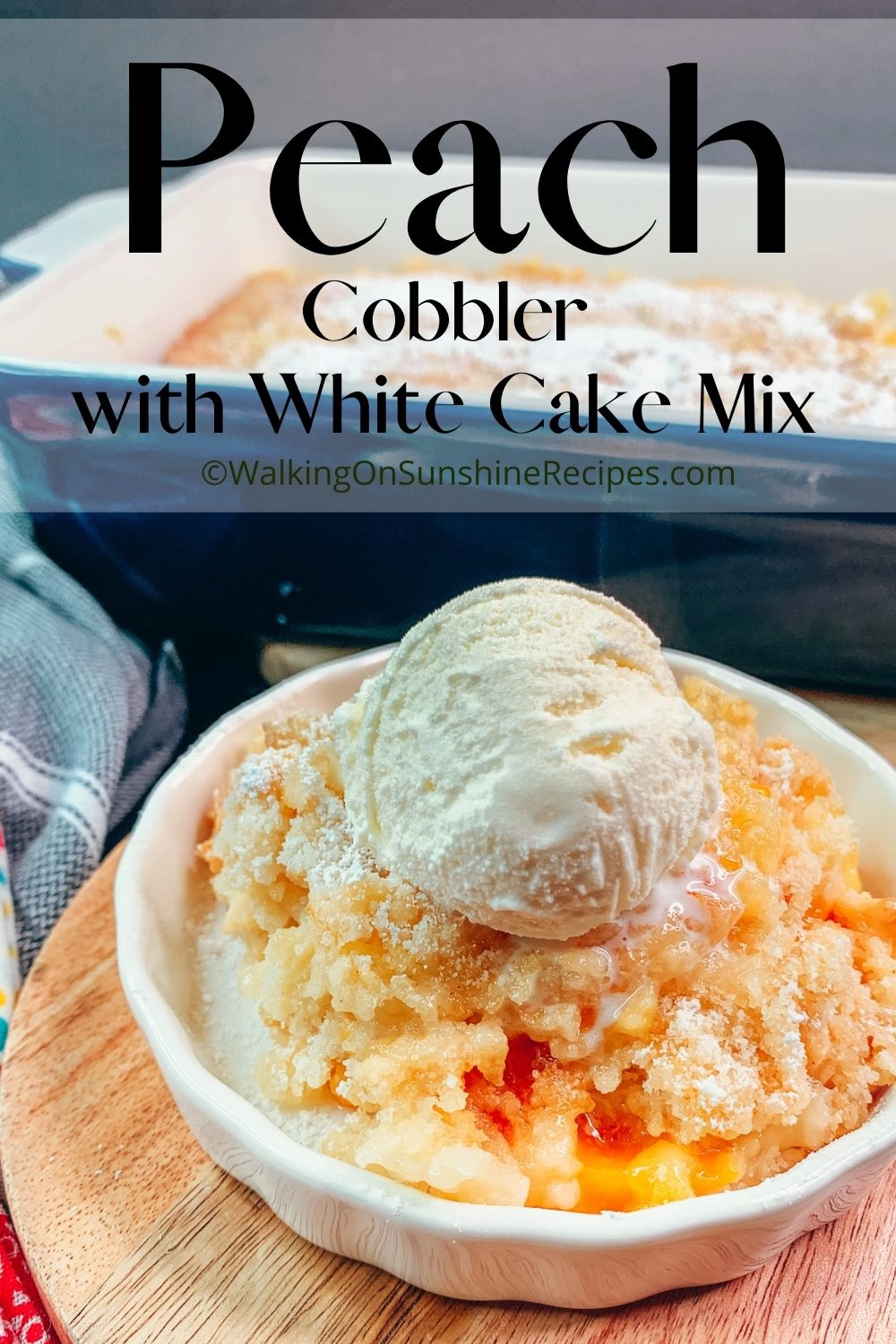 Peach Cobbler with White Cake Mix Pin 2