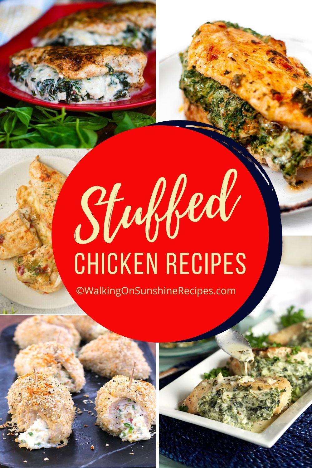 Stuffed Chicken Cutlet Recipes - Walking On Sunshine Recipes