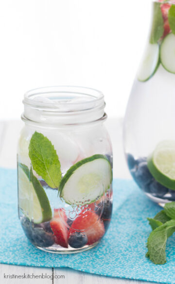 Fruit Infused Sparkling Water Recipes - Walking On Sunshine Recipes