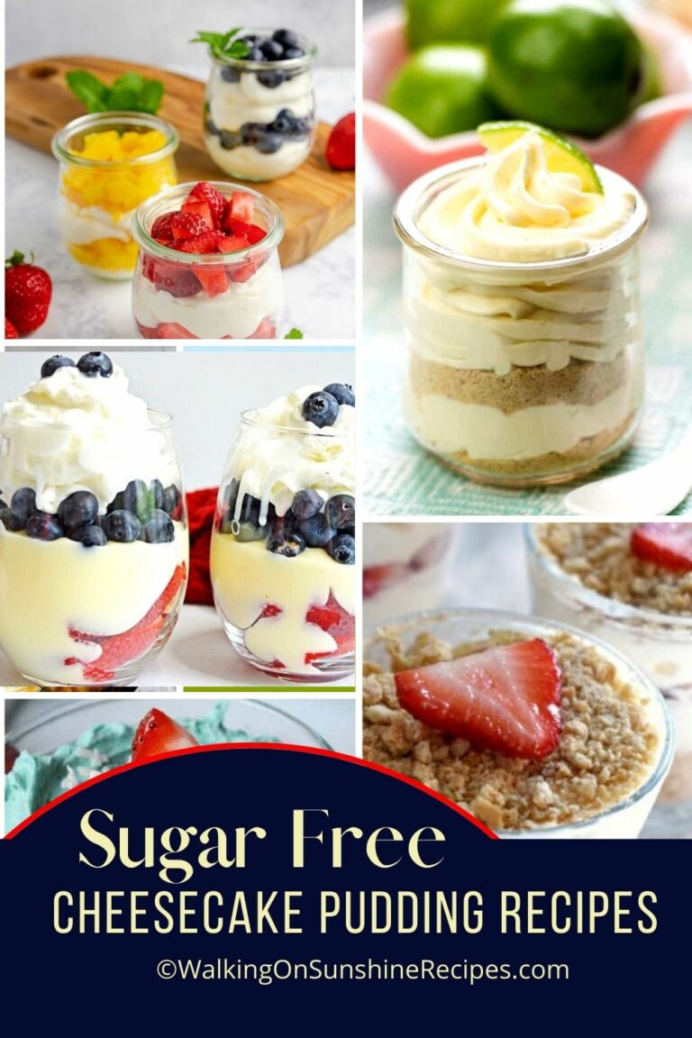 Sugar Free Cheesecake Pudding Recipes - Walking on Sunshine