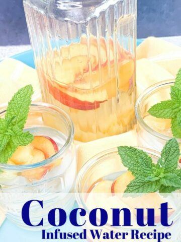Coconut Infused Water Pin.