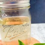 Basil simple syrup.