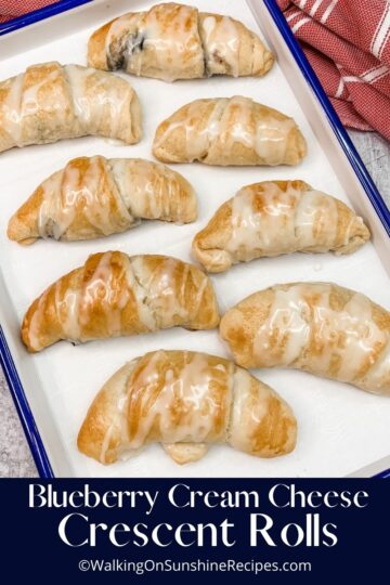 Blueberry Cream Cheese Crescent Rolls Walking On Sunshine 6730