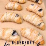 Blueberry Crescent Rolls Pin 6