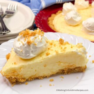 Vanilla Pudding Cheesecake - Walking On Sunshine Recipes