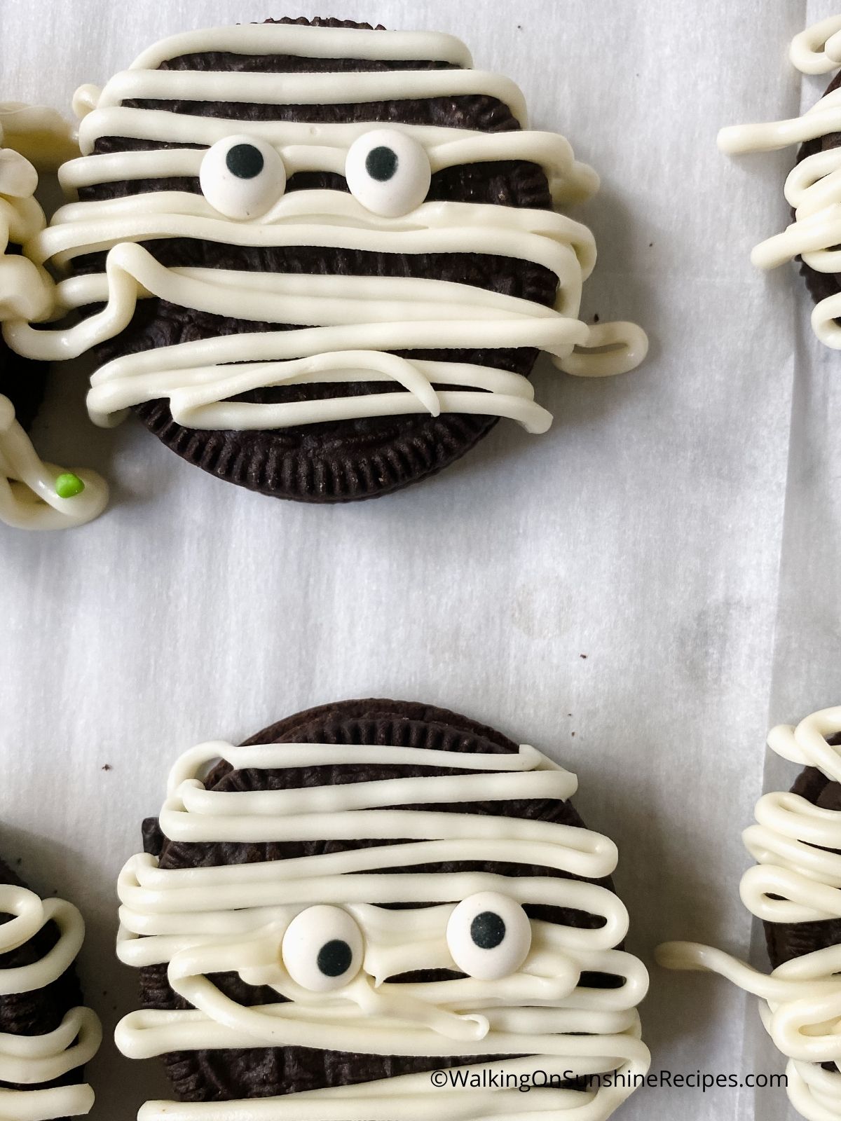 Add candy eyes.