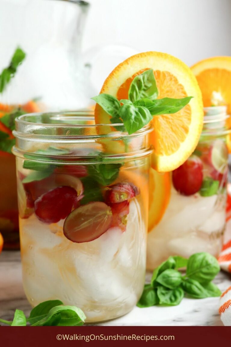 Grape Infused Water Walking On Sunshine Recipes