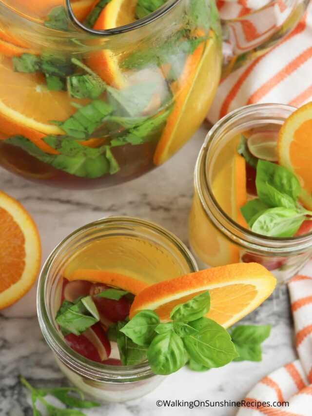 Grape Infused Water Walking On Sunshine Recipes
