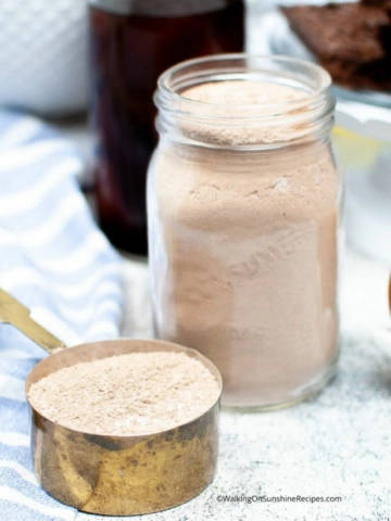 Brownie Mix in a Jar Gift