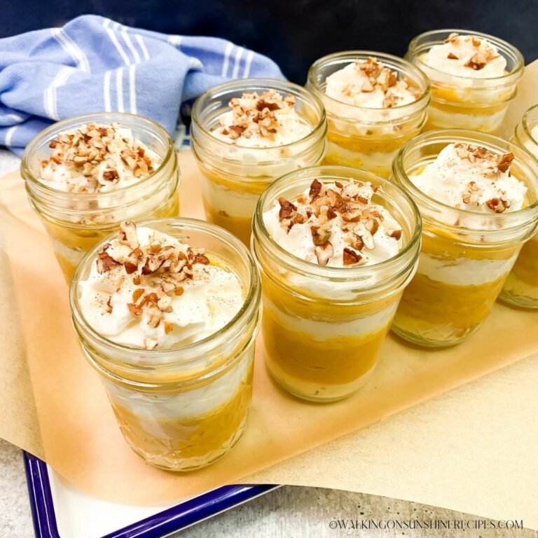 Pumpkin Mason Jar Dessert Walking On Sunshine Recipes