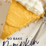 No Bake Pumpkin Cheesecake Pin 1
