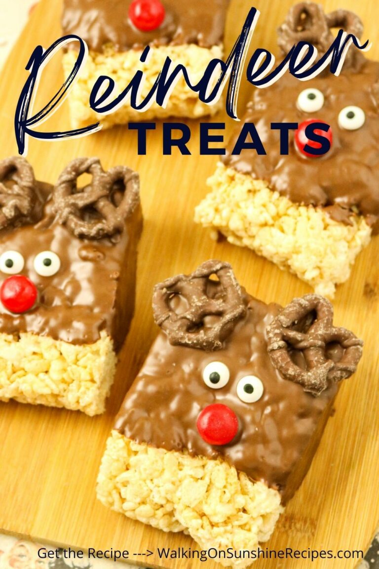 Reindeer Treats Recipe Walking On Sunshine Recipes