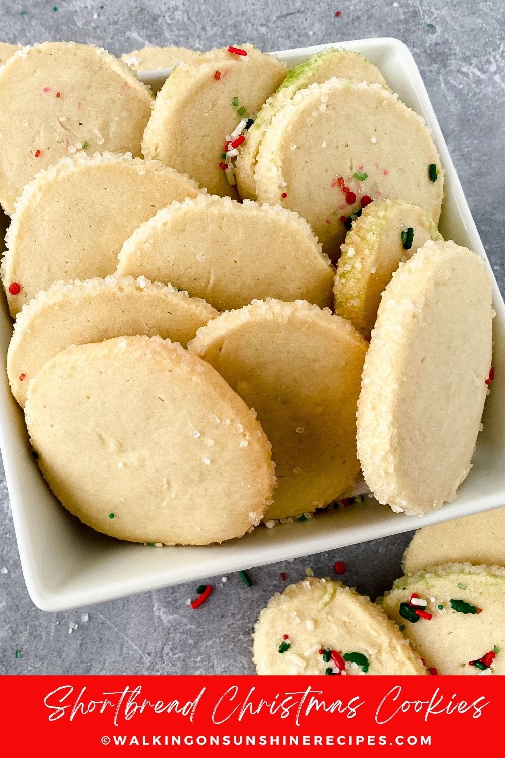 Shortbread Christmas Cookies Pin Food Bloggers