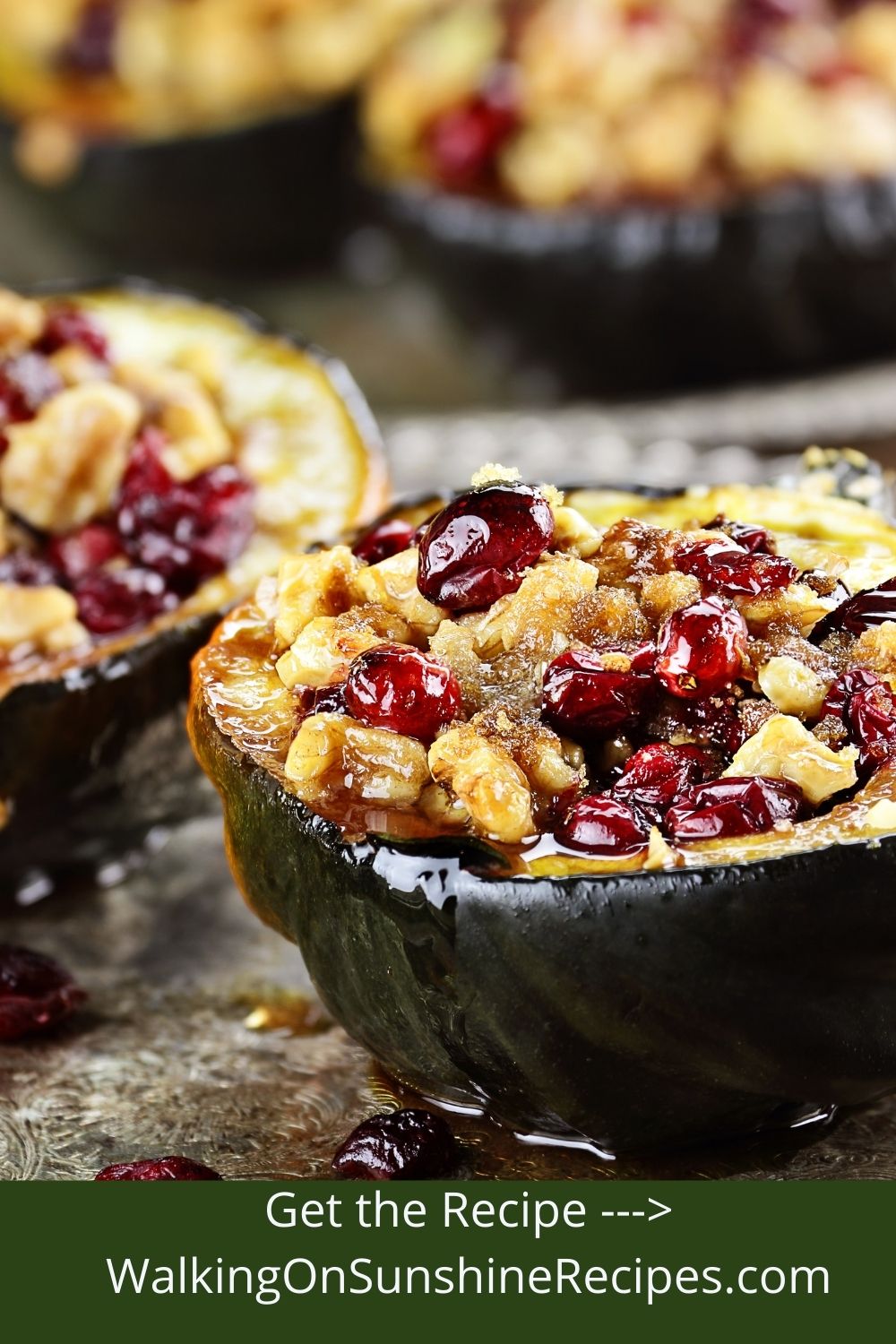 stuffed acorn squash baked. 