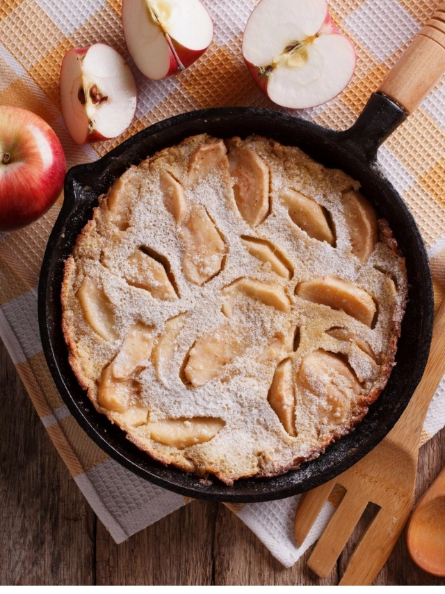 Cinnamon Apple Dutch Baby Story