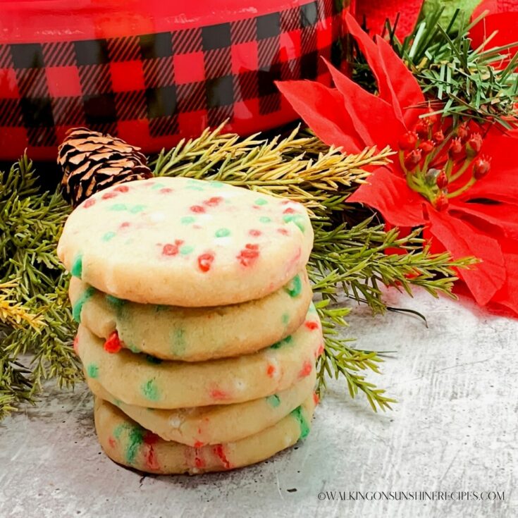 Christmas Refrigerator Cookies