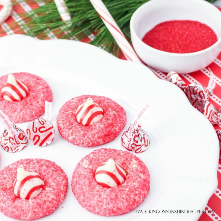 Peppermint Blossom Cookies
