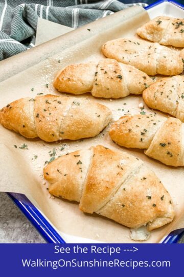 Pillsbury Crescent Rolls with Cheese - Walking on Sunshine