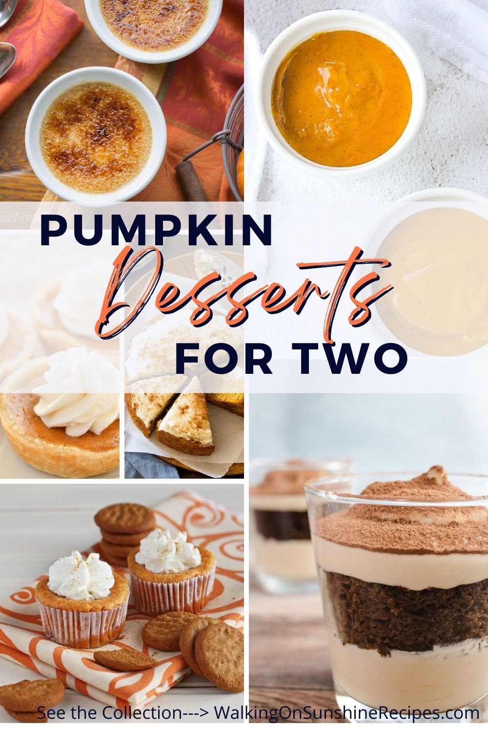 Thanksgiving desserts for two.