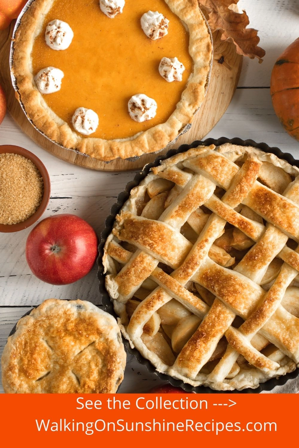 pies perfect for Thanksgiving. 