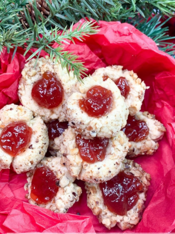 Christmas Thumbprint Cookies-cover image