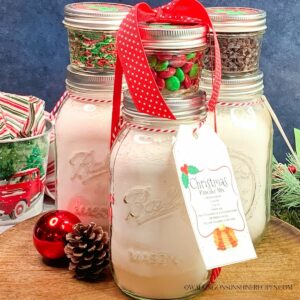 Christmas Pancake Mix in a Jar - Walking On Sunshine Recipes