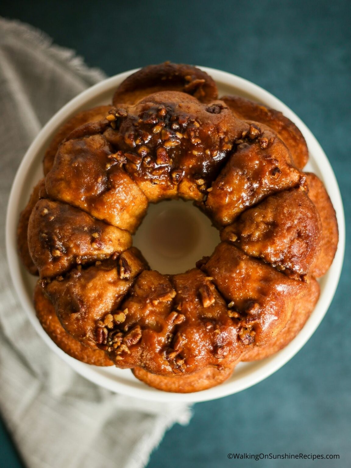 Cinnamon Monkey Bread - Walking On Sunshine Recipes