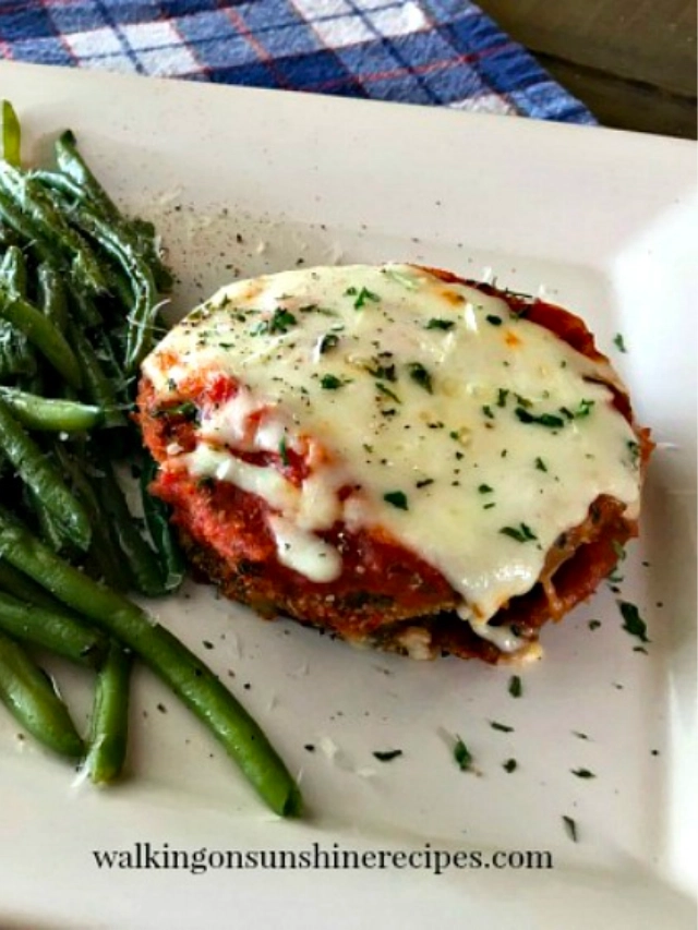 The Secret to Healthy Baked Eggplant Parmesan Story